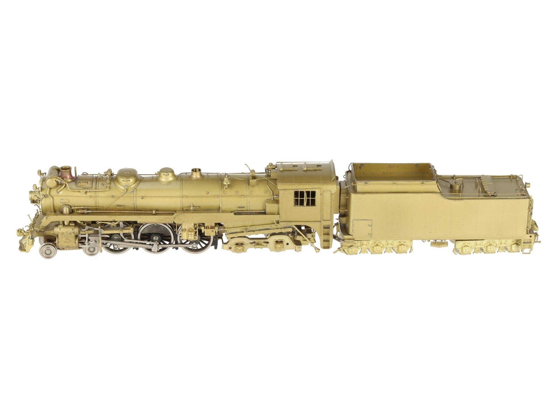 Van Hobbies HO BRASS CPR Hudson 4-6-4 H1ab Steam Locomotive & Tender LN/Box