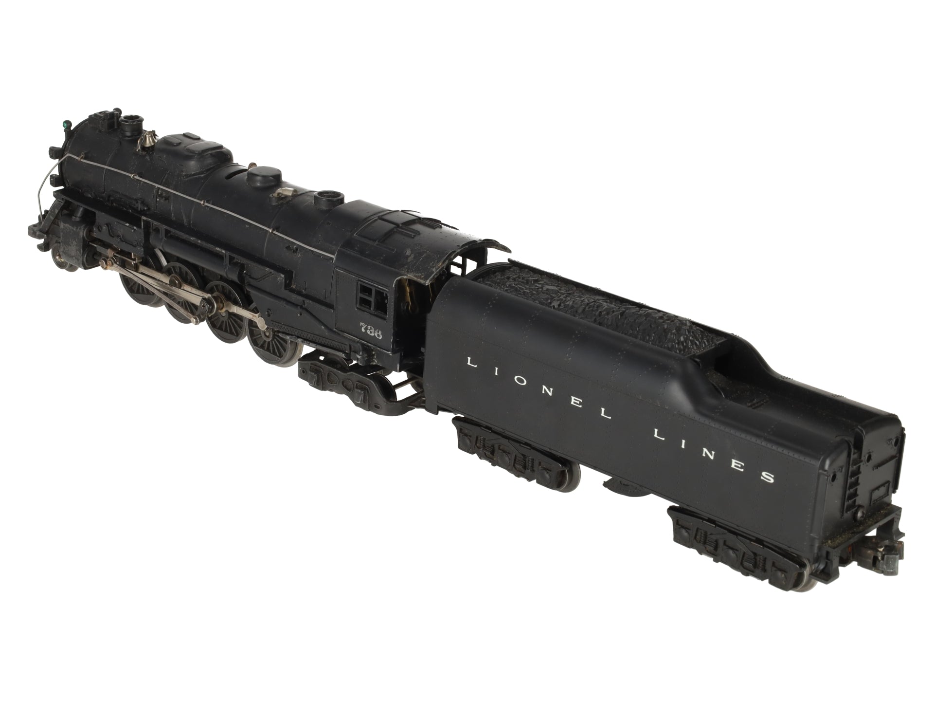 Lionel 736 Vintage O 2-8-4 Berkshire Steam Locomotive with 2671WX Tender VG