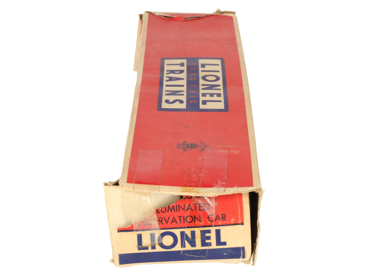 Lionel 2551 Vintage O Canadian Pacific Banff Park Aluminum Observation Car/Box