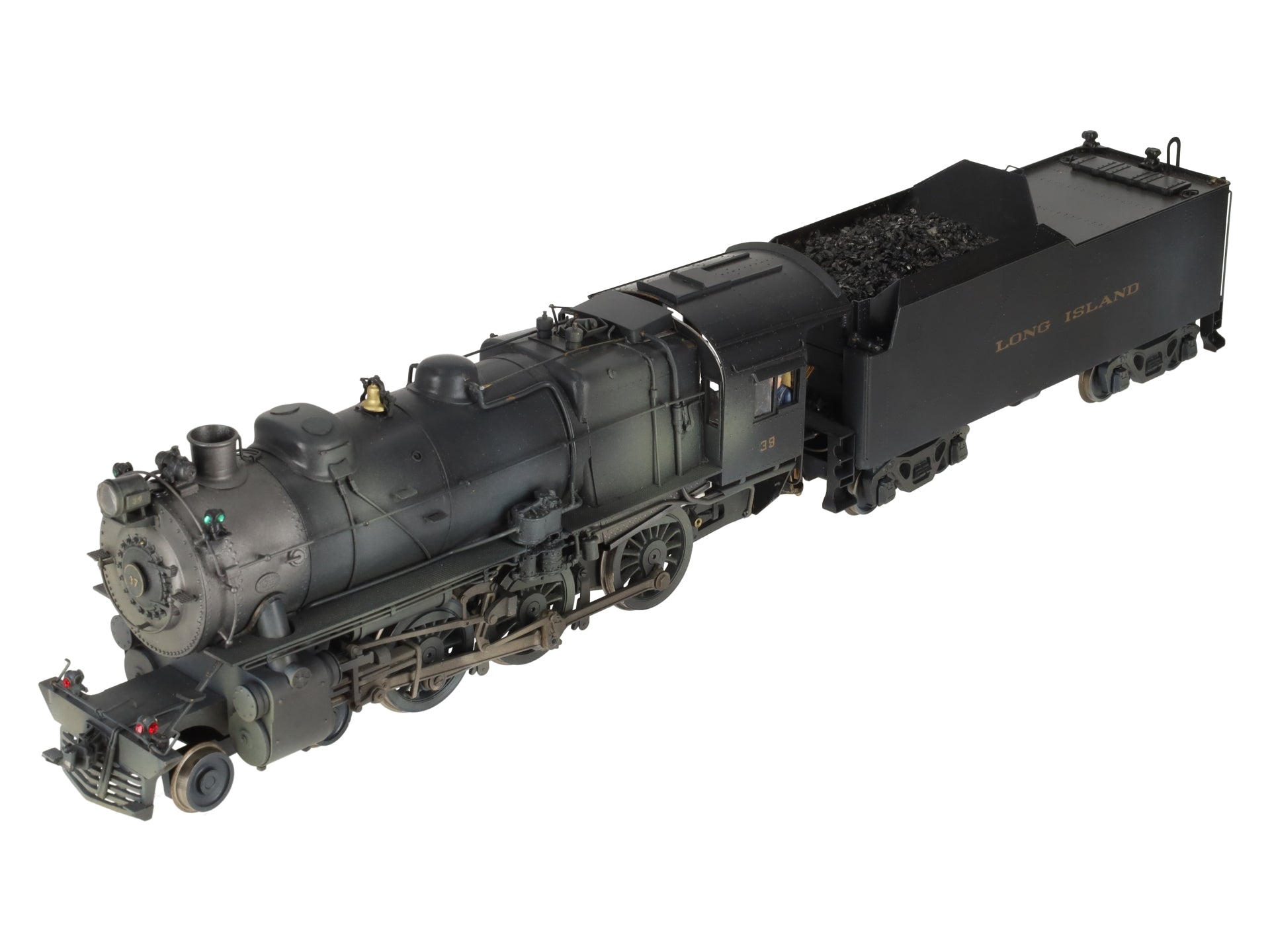 US Hobbies/KTM Models O Gauge LIRR G5 4-6-0 Steam Locomotive & Tender -Painted