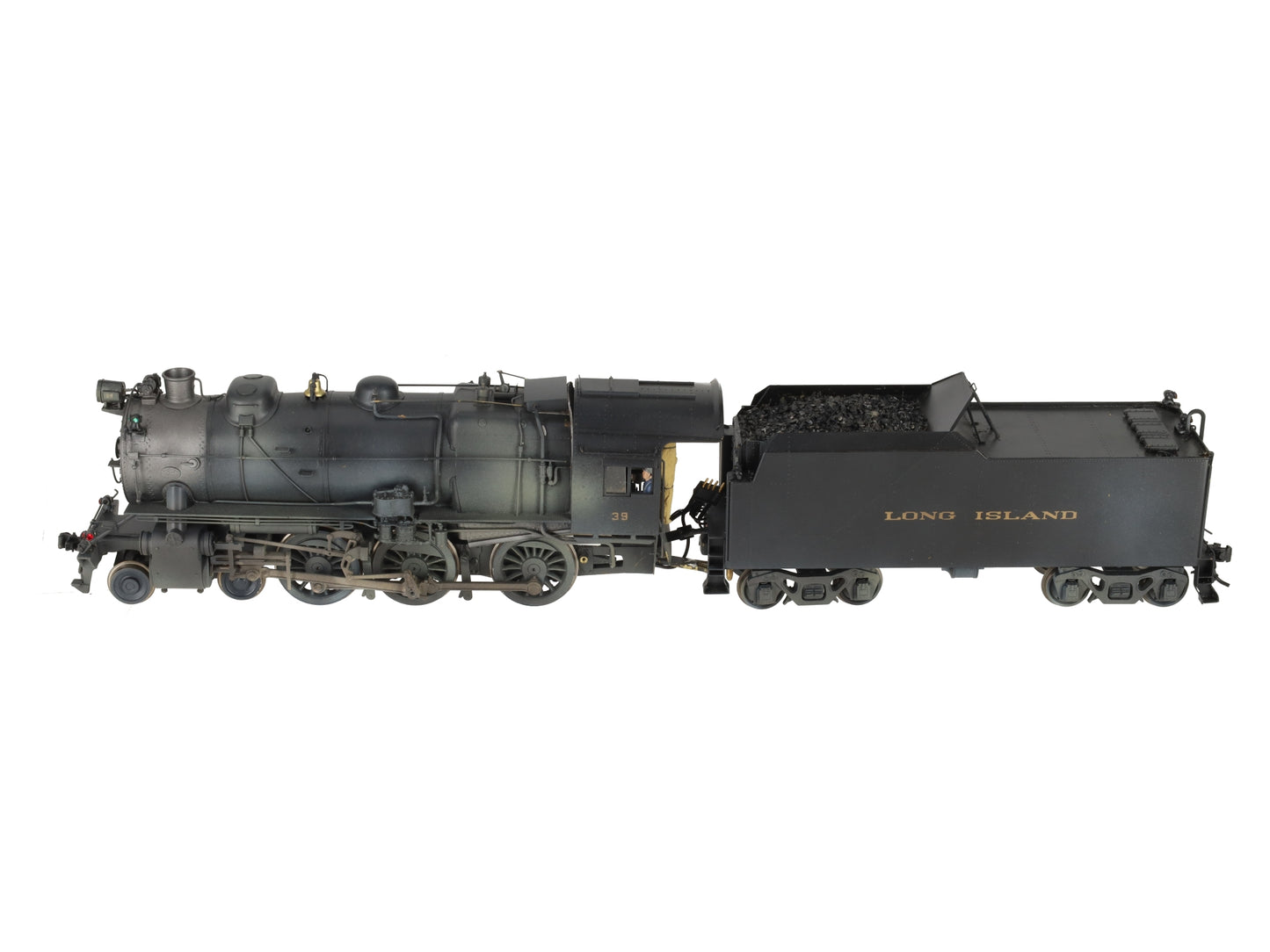 US Hobbies/KTM Models O Gauge LIRR G5 4-6-0 Steam Locomotive & Tender -Painted