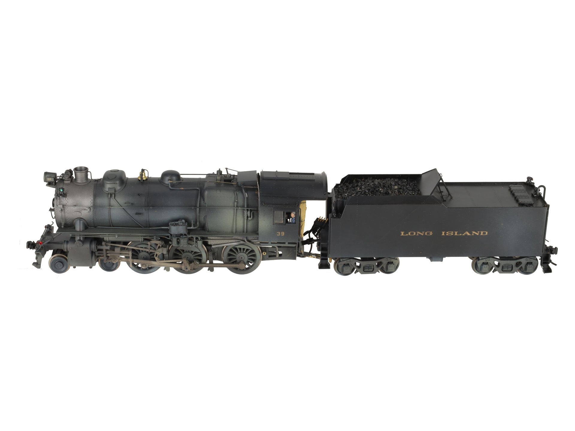 US Hobbies/KTM Models O Gauge LIRR G5 4-6-0 Steam Locomotive & Tender -Painted