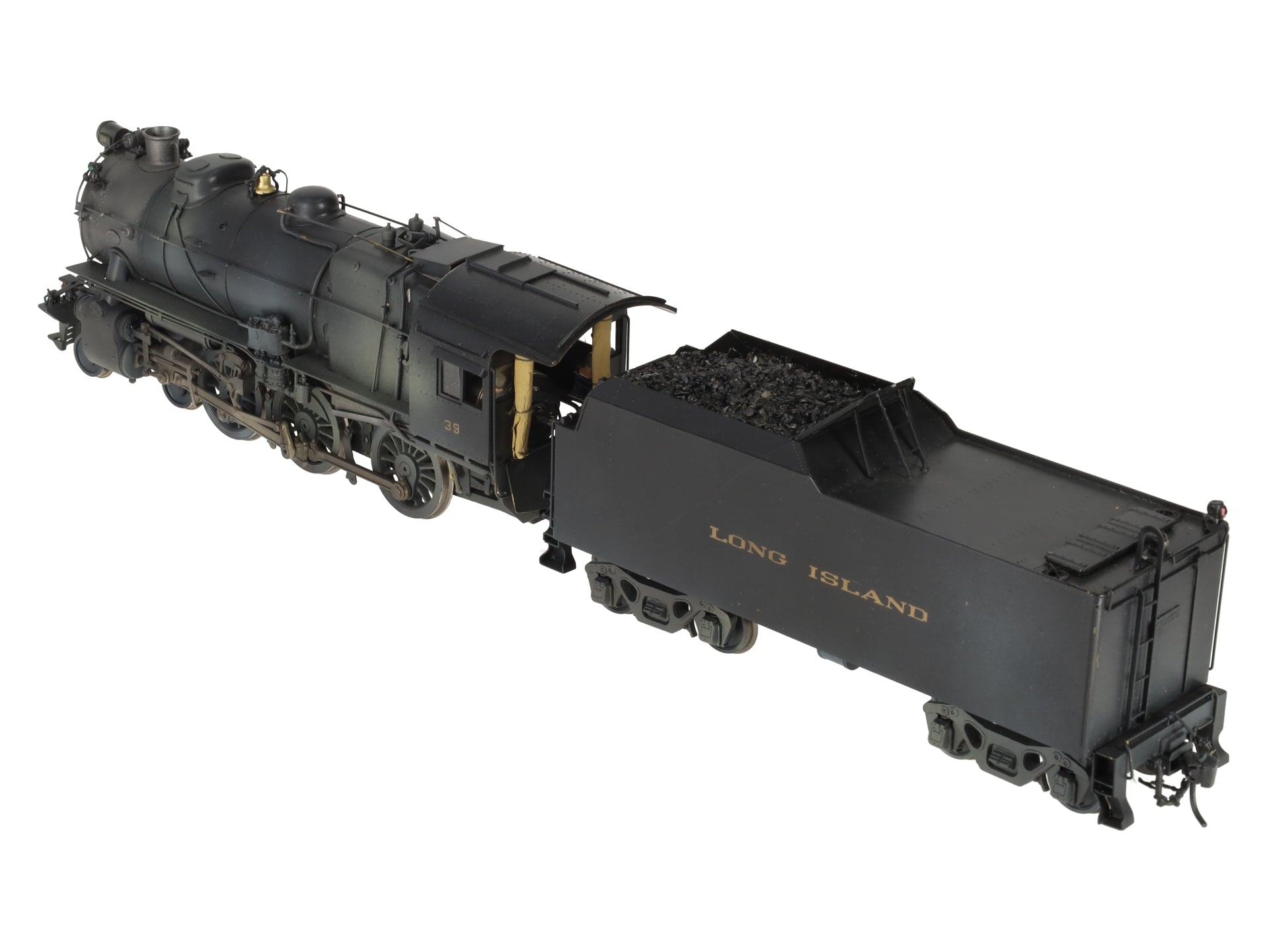 US Hobbies/KTM Models O Gauge LIRR G5 4-6-0 Steam Locomotive & Tender -Painted