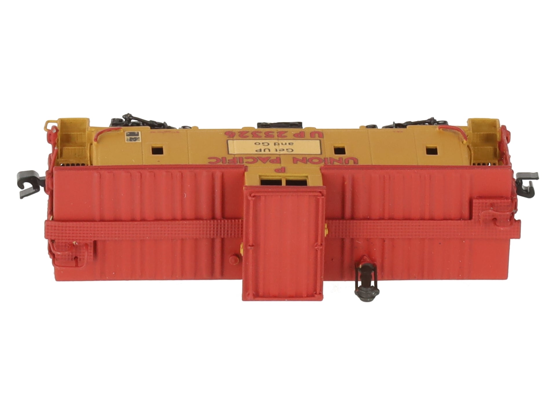 Hallmark Models N Scale BRASS Union Pacific Riveted Steel Caboose EX/Box