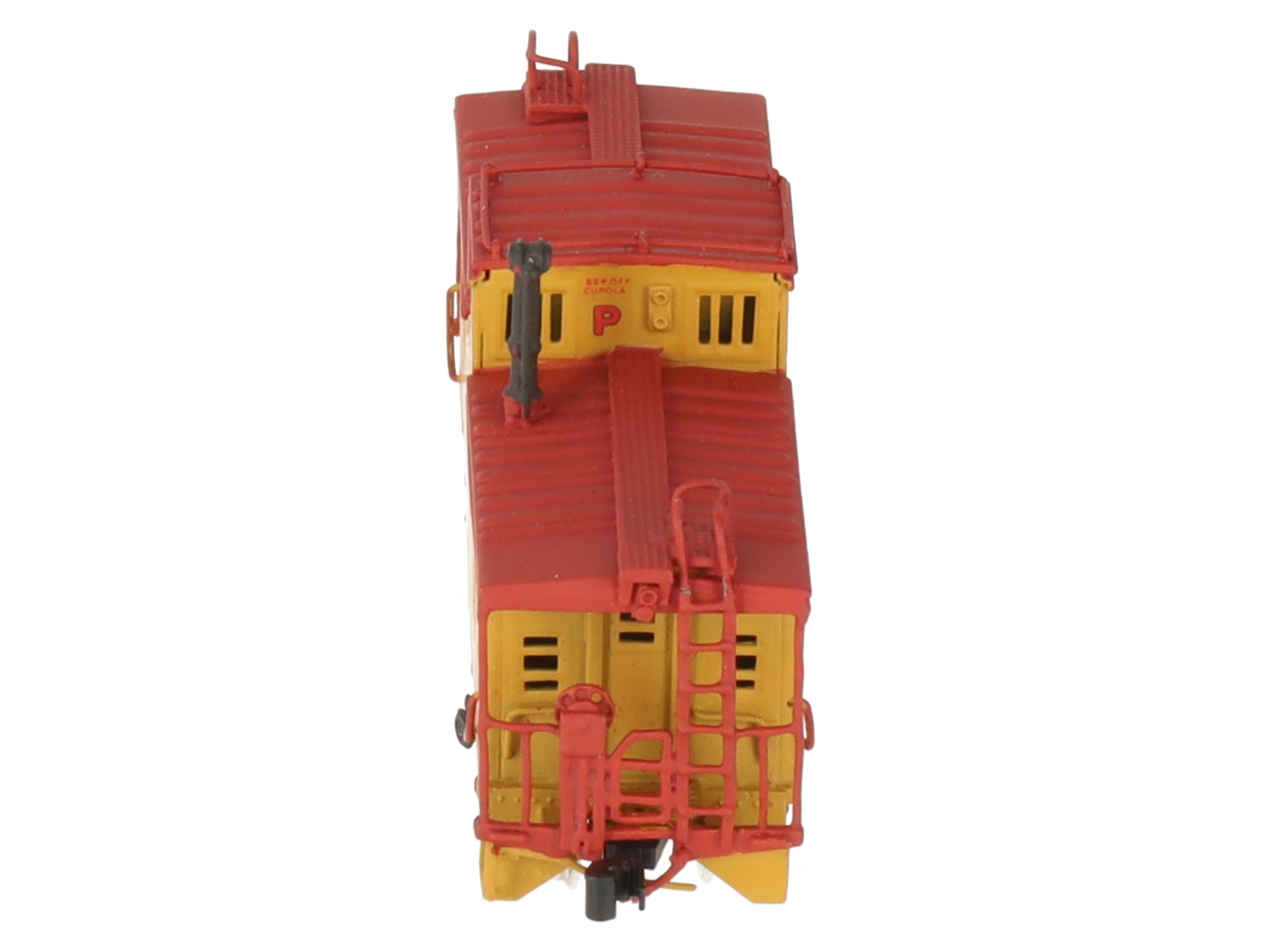 Hallmark Models N Scale BRASS Union Pacific Riveted Steel Caboose EX/Box