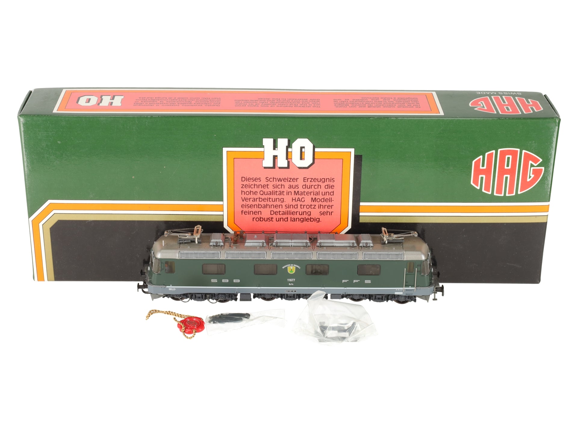 HAG 197 SBB Neuhausen Am Rheinfall Re 6/6 Electric Locomotive LN/Box