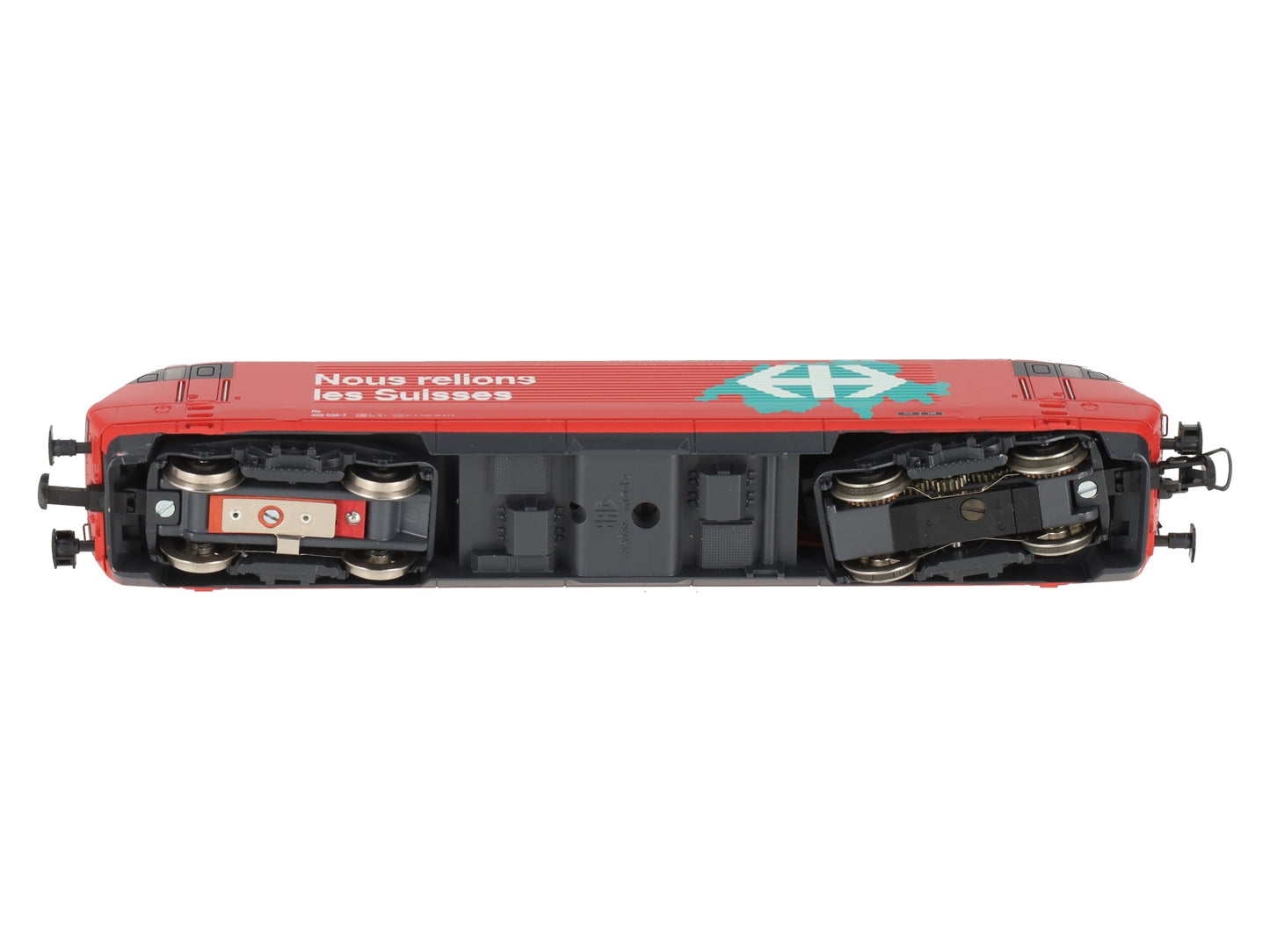 HAG 281 SBB Wir Verbinden f/i Re 4/4 Electric Locomotive #460 035-7 EX/Box