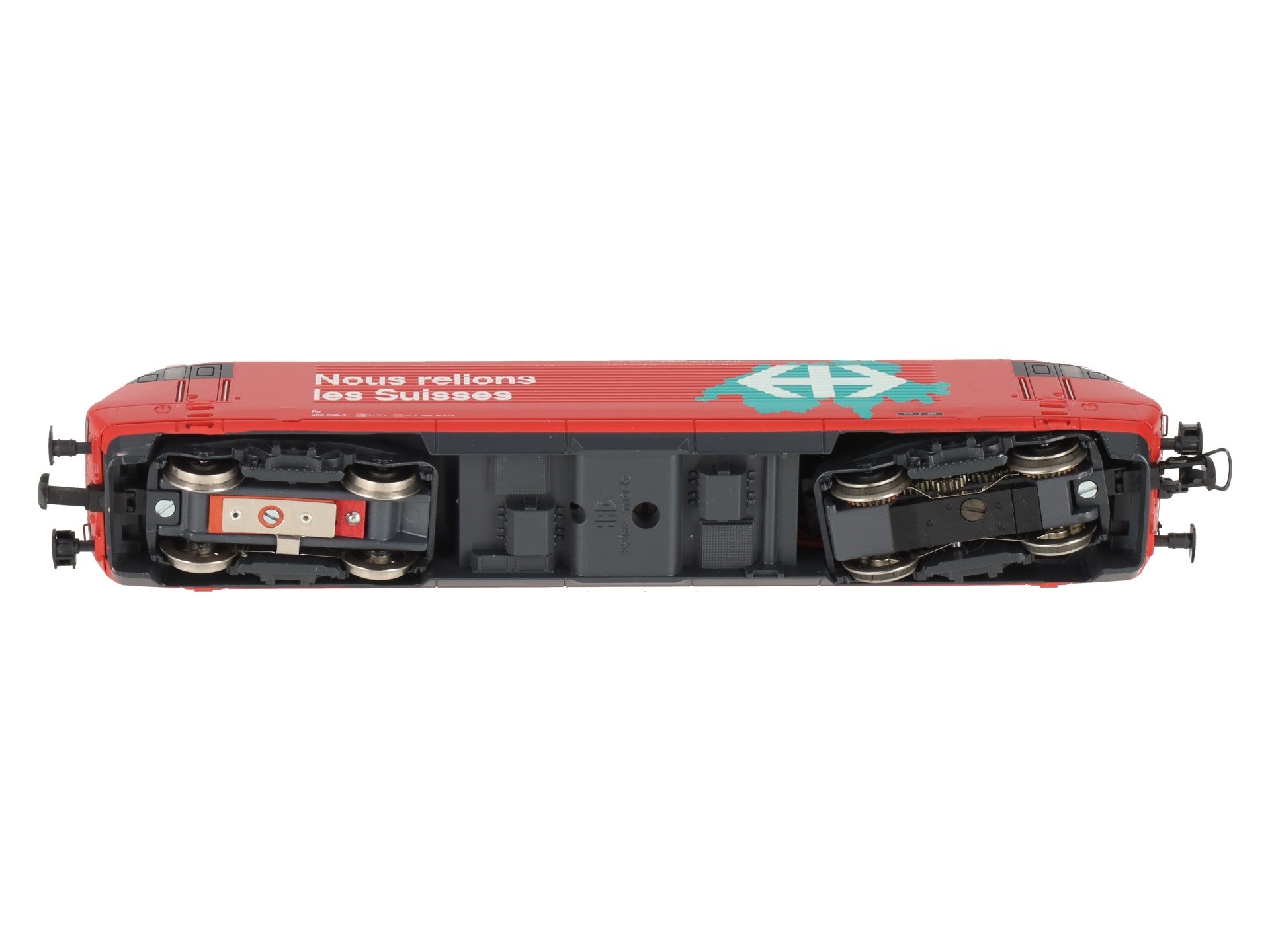 HAG 281 SBB Wir Verbinden f/i Re 4/4 Electric Locomotive #460 035-7 EX/Box