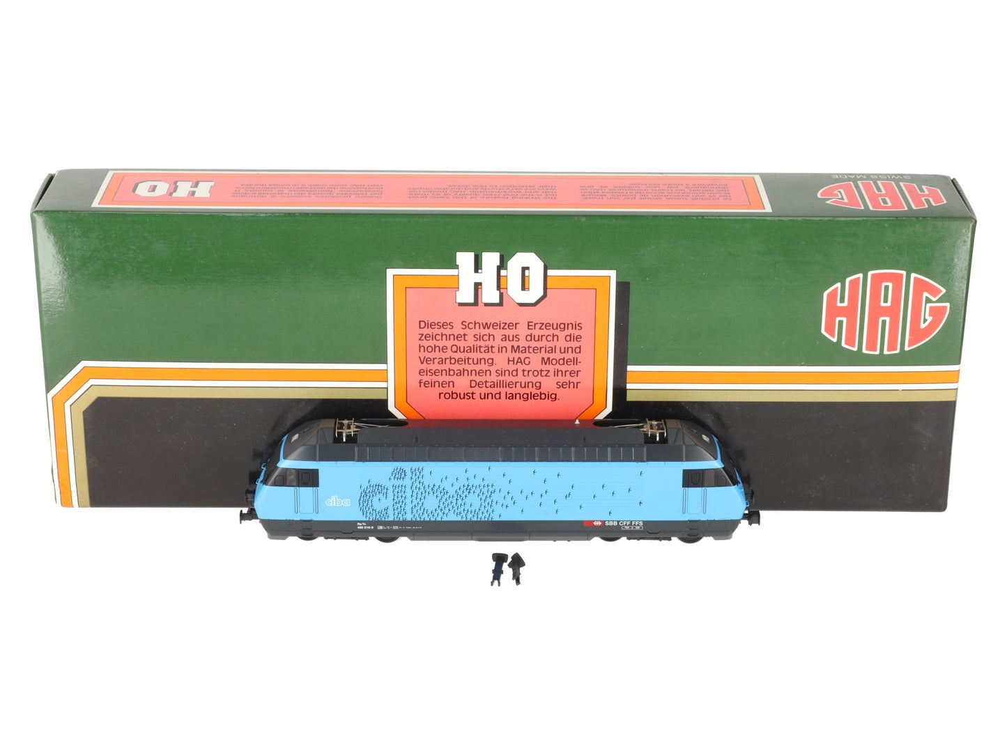 HAG 281 SBB Ciba Re 4/4 Electric Locomotive EX/Box