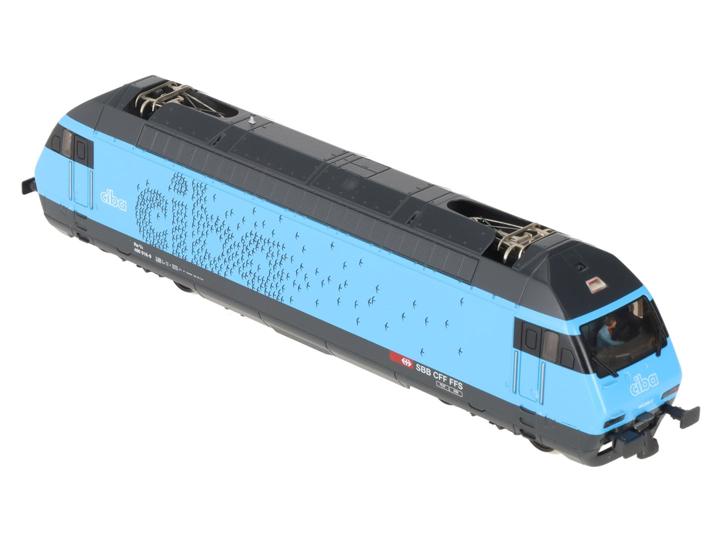 HAG 281 SBB Ciba Re 4/4 Electric Locomotive EX/Box