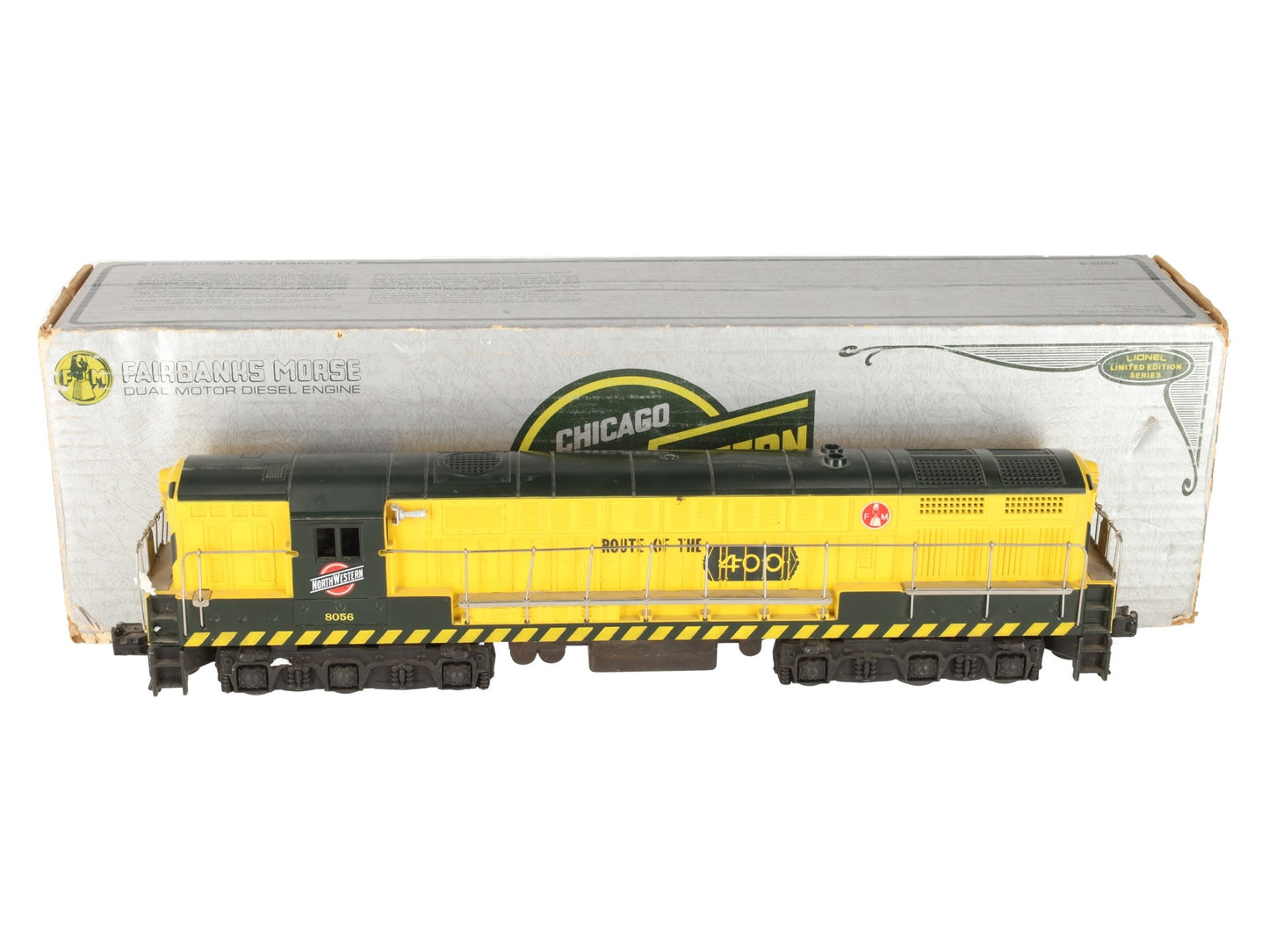 Lionel 6-8056 O Gauge Chicago & Northwestern FM Diesel Locomotive #8056 VG/Box
