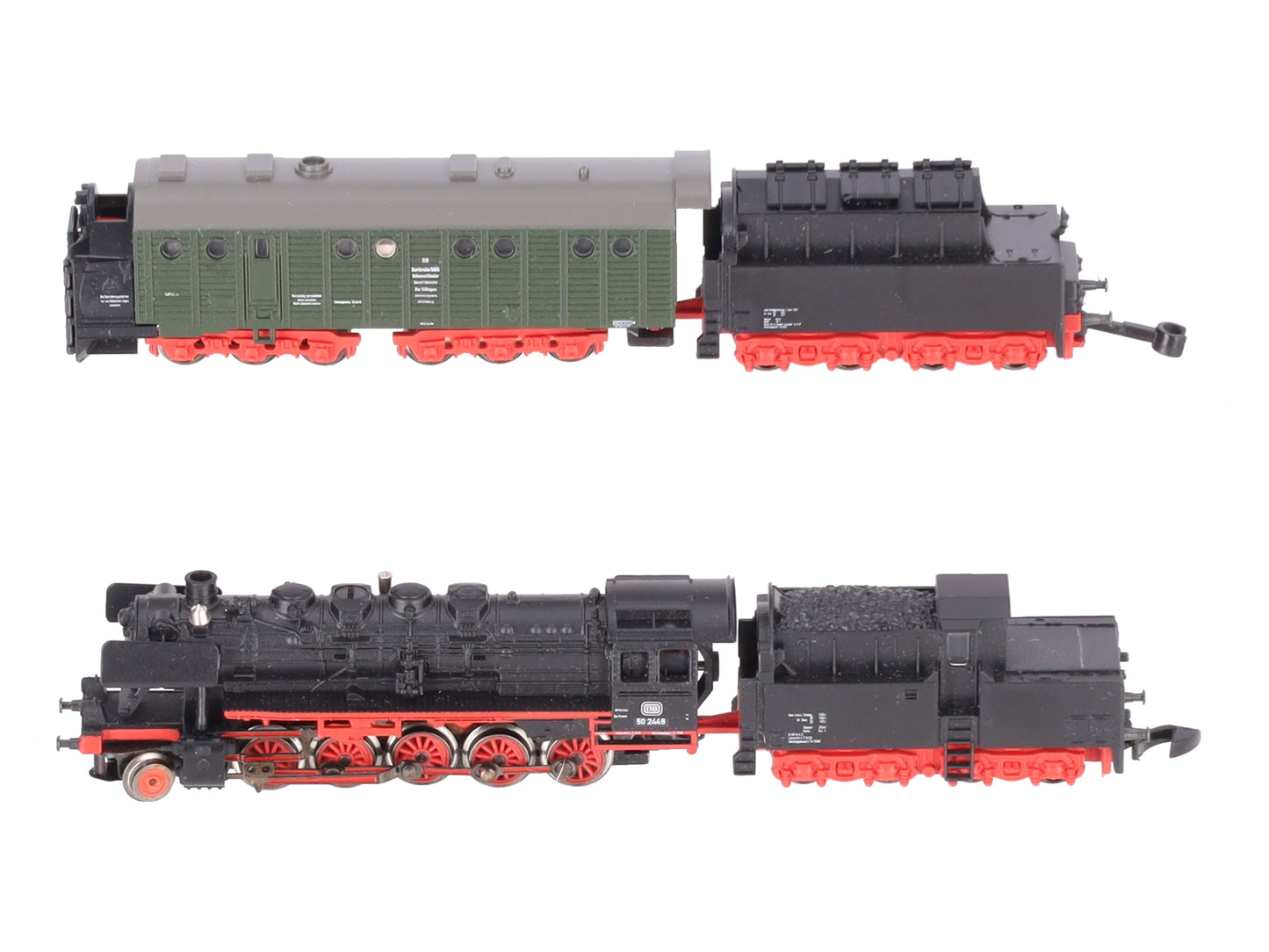 Marklin 81360 Z DB Steam Powered Rotary Snowplow Train Set (Set of 4) LN/Box