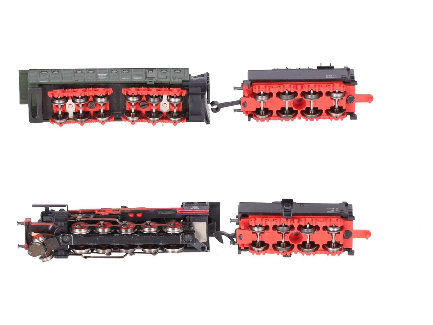 Marklin 81360 Z DB Steam Powered Rotary Snowplow Train Set (Set of 4) LN/Box
