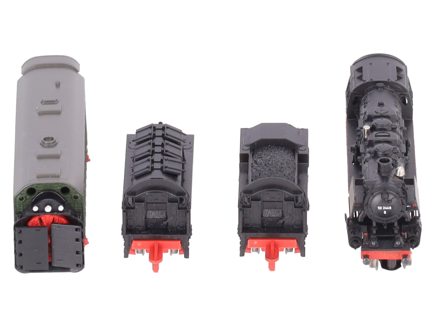 Marklin 81360 Z DB Steam Powered Rotary Snowplow Train Set (Set of 4) LN/Box
