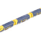 Marklin 8819 Z Scale Alaska Railroad EMD F7 ABA Diesel Locomotive Set EX/Box