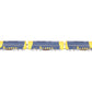 Marklin 8819 Z Scale Alaska Railroad EMD F7 ABA Diesel Locomotive Set EX/Box