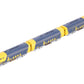 Marklin 8819 Z Scale Alaska Railroad EMD F7 ABA Diesel Locomotive Set EX/Box