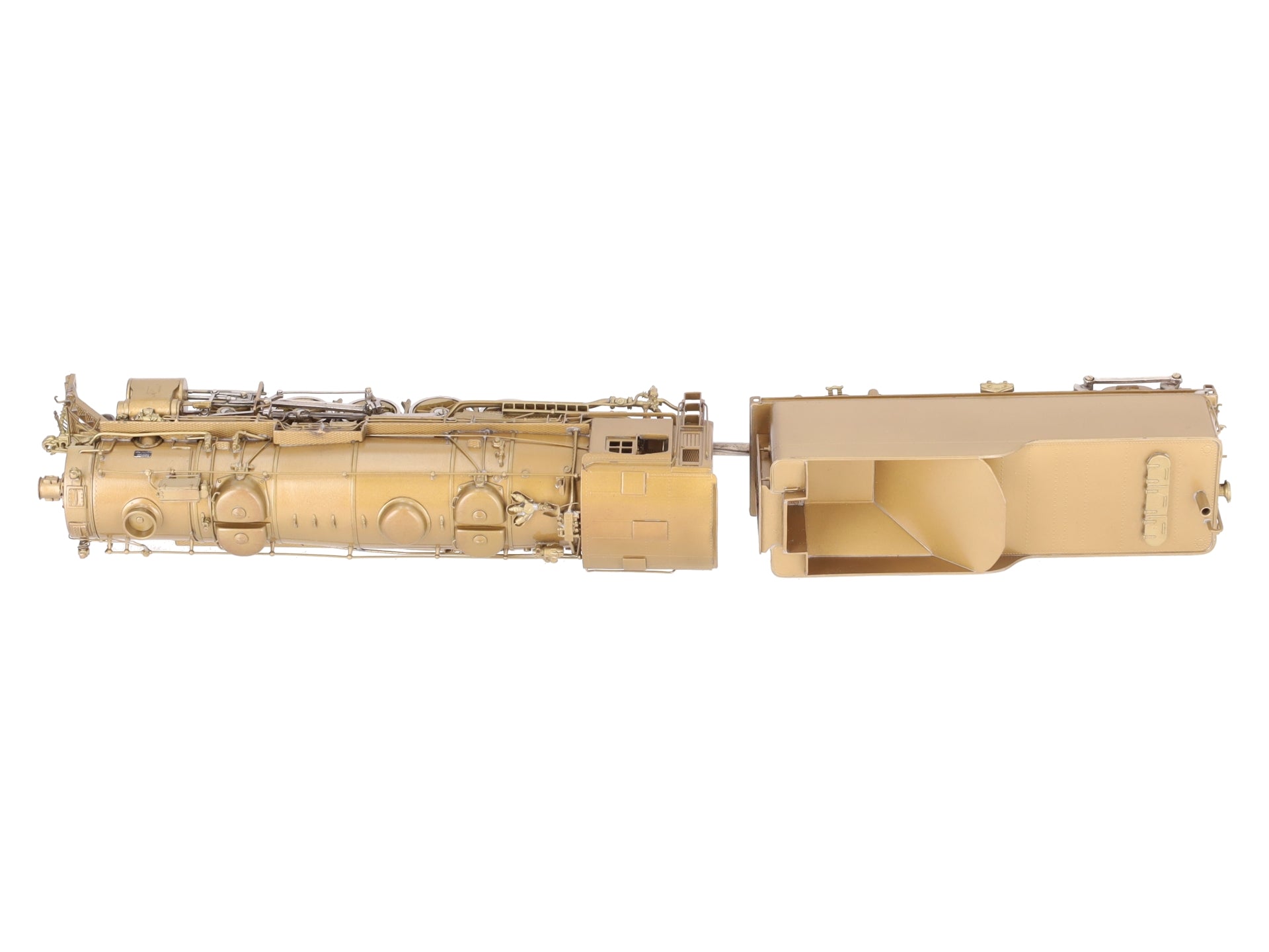Daiyoung Models ST-895C HO Brass Boston & Maine 2-10-2 Locomotive & Tender EX/Box
