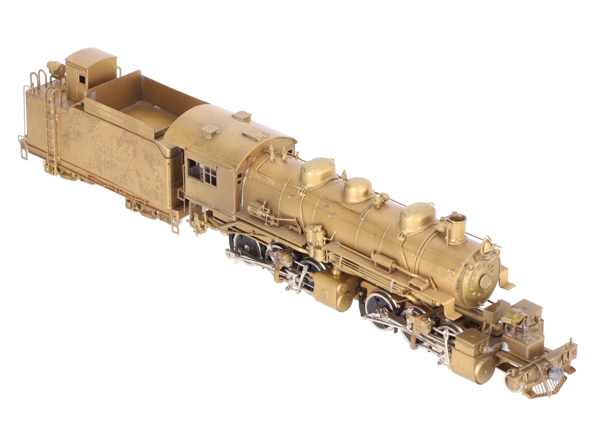 Pacific Fast Mail United BRASS HO Scale Denver & Salt Lake 2-6-6-0 Steam Loco EX/Box