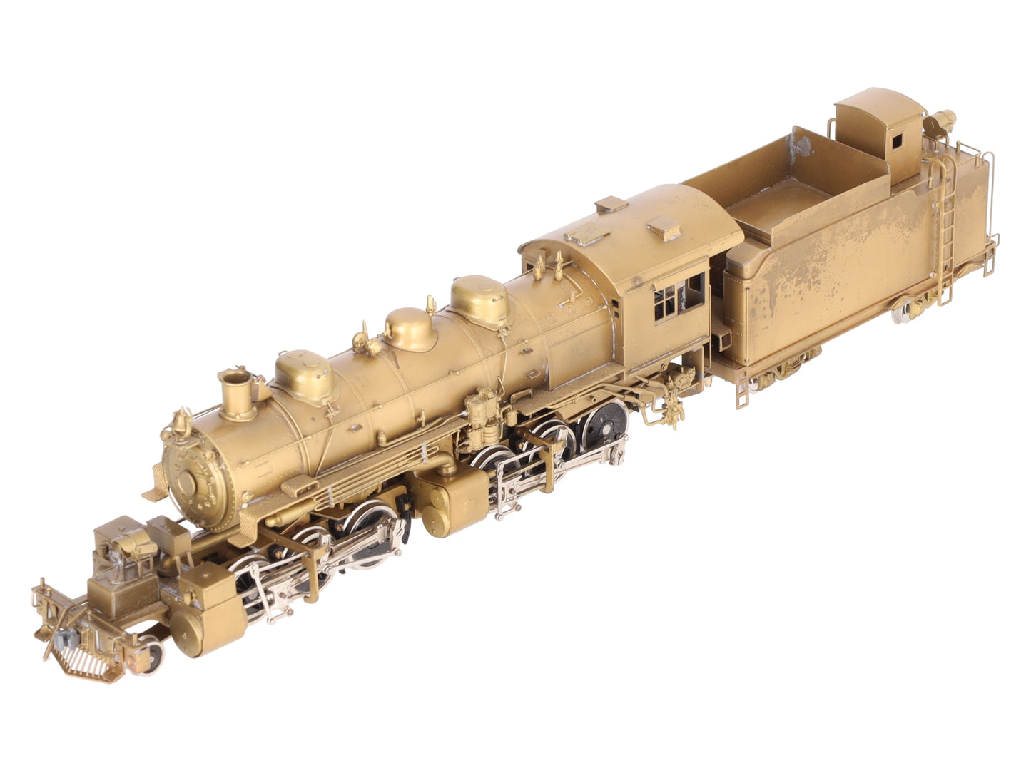 Pacific Fast Mail United BRASS HO Scale Denver & Salt Lake 2-6-6-0 Steam Loco EX/Box