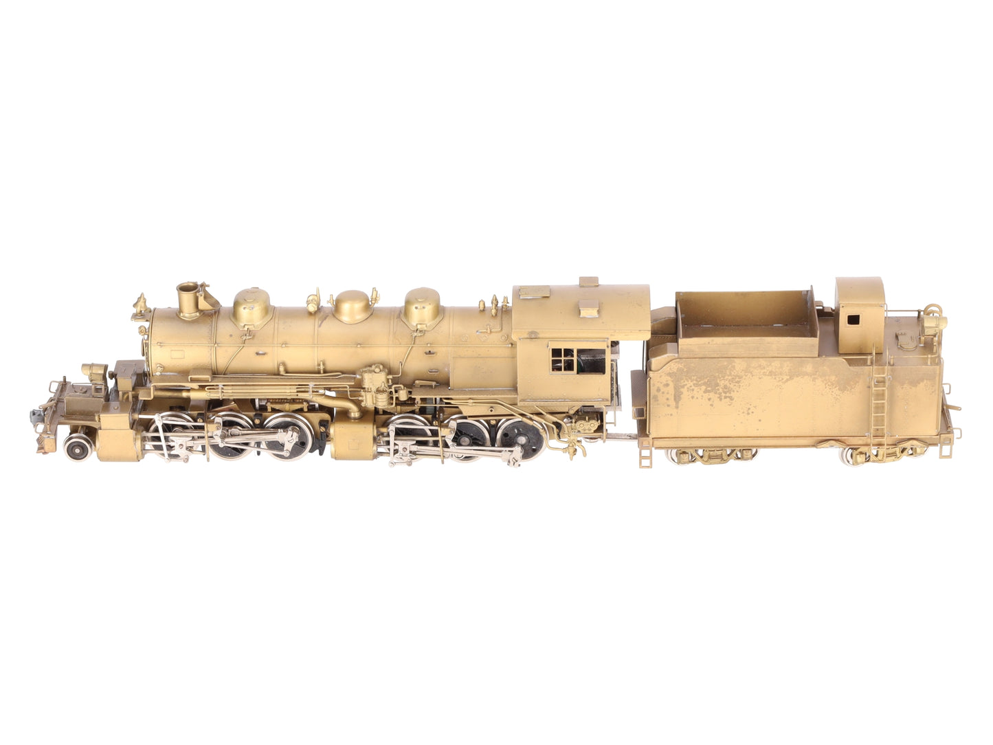 Pacific Fast Mail United BRASS HO Scale Denver & Salt Lake 2-6-6-0 Steam Loco EX/Box