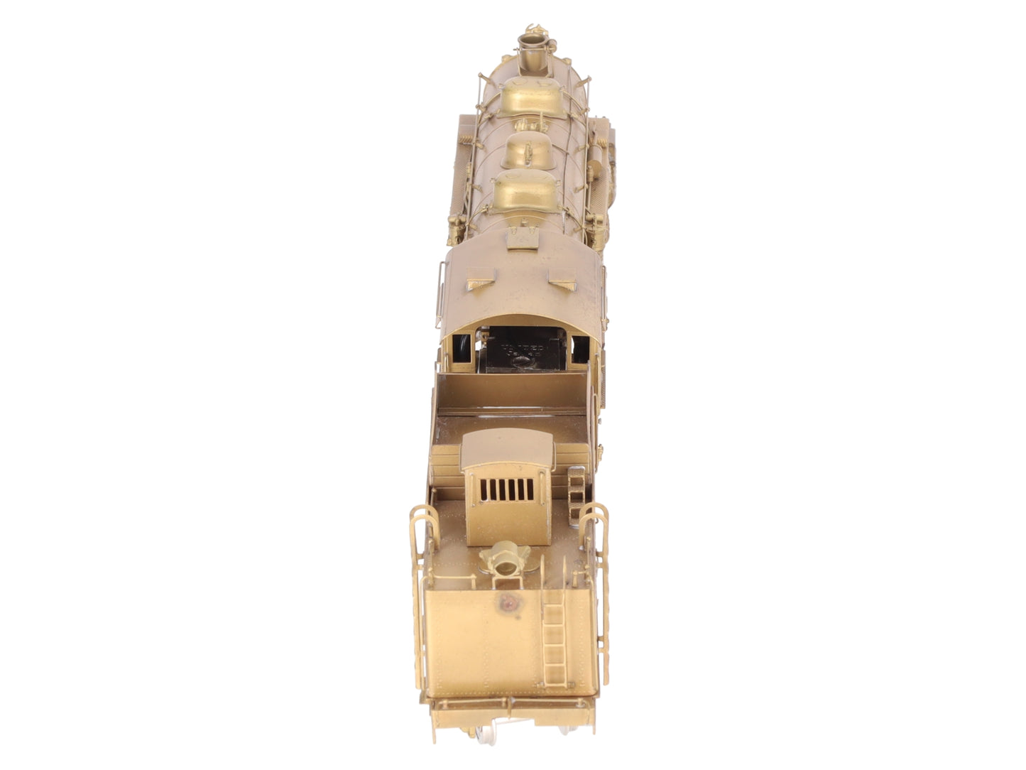 Pacific Fast Mail United BRASS HO Scale Denver & Salt Lake 2-6-6-0 Steam Loco EX/Box