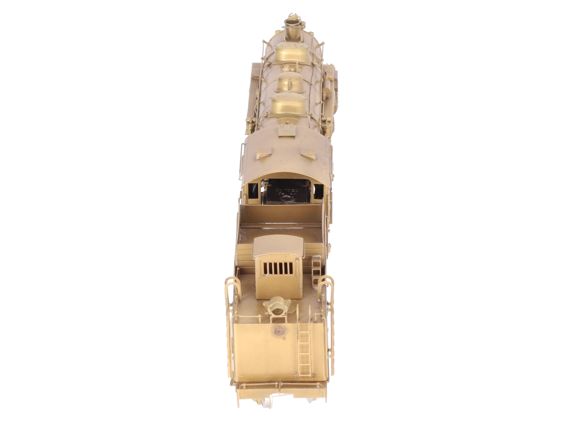 Pacific Fast Mail United BRASS HO Scale Denver & Salt Lake 2-6-6-0 Steam Loco EX/Box