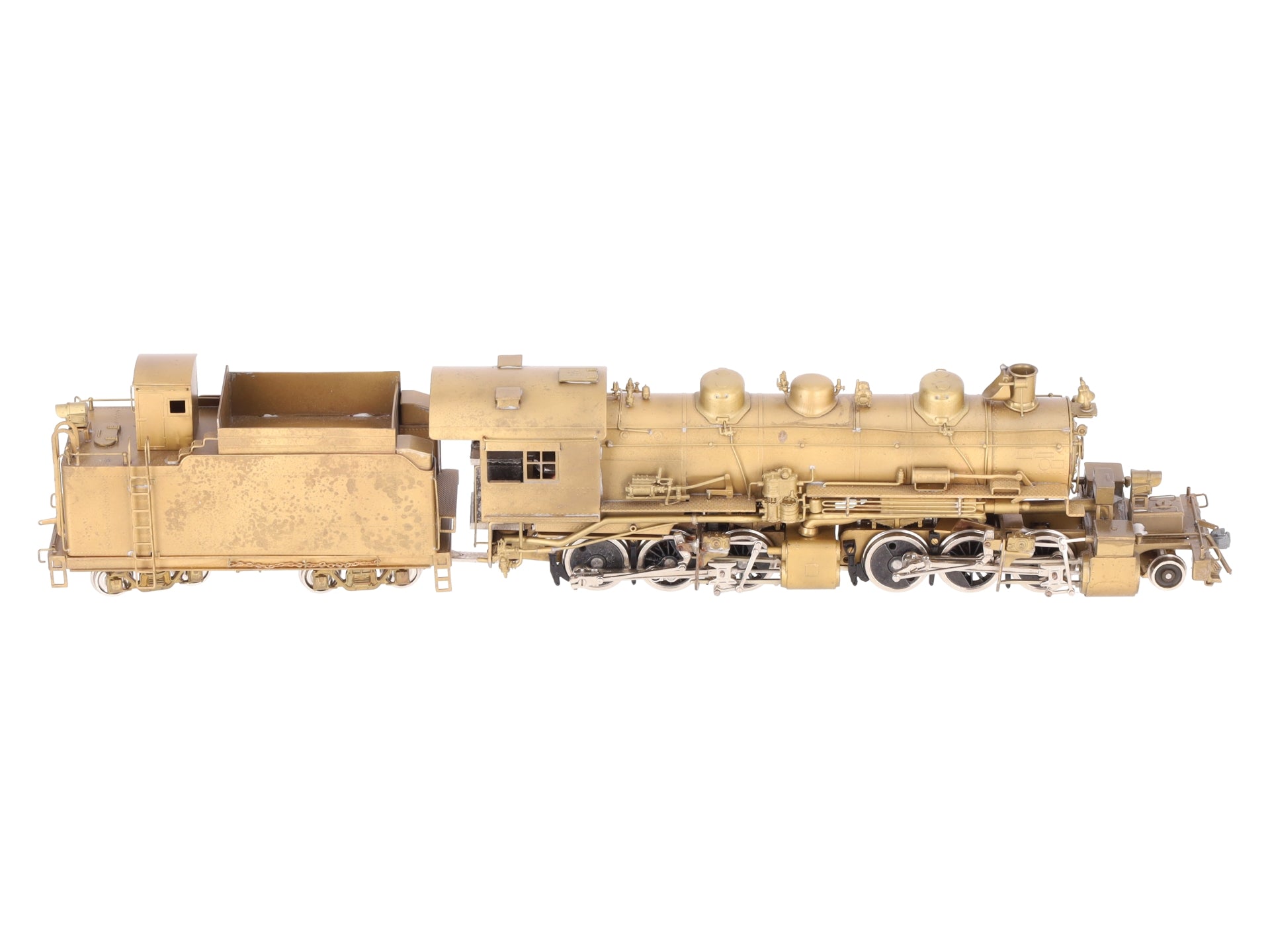 Pacific Fast Mail United BRASS HO Scale Denver & Salt Lake 2-6-6-0 Steam Loco EX/Box