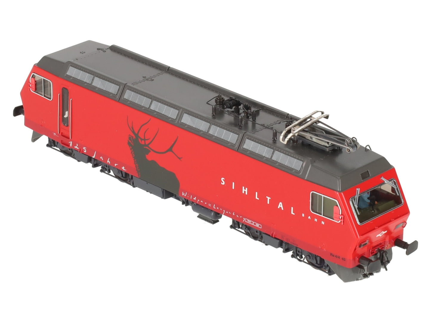 HAG 265 HO Sihltahlbahn "Wildpark" Re 4/4 Electric Locomotive #125 LN/Box