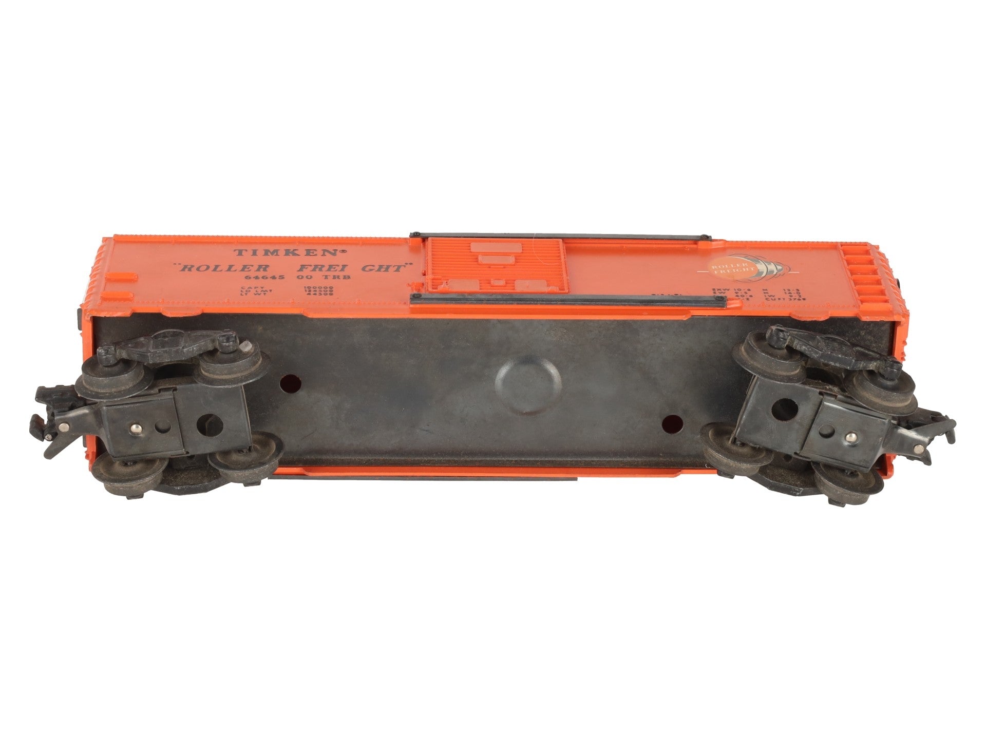 Lionel 6464-500 Timken Boxcar - 1970 Special Orange VG