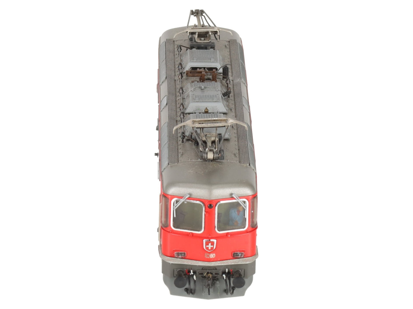 HAG 166 HO SBB rot Re 4/4 " Electric Locomotive #11196 LN/Box