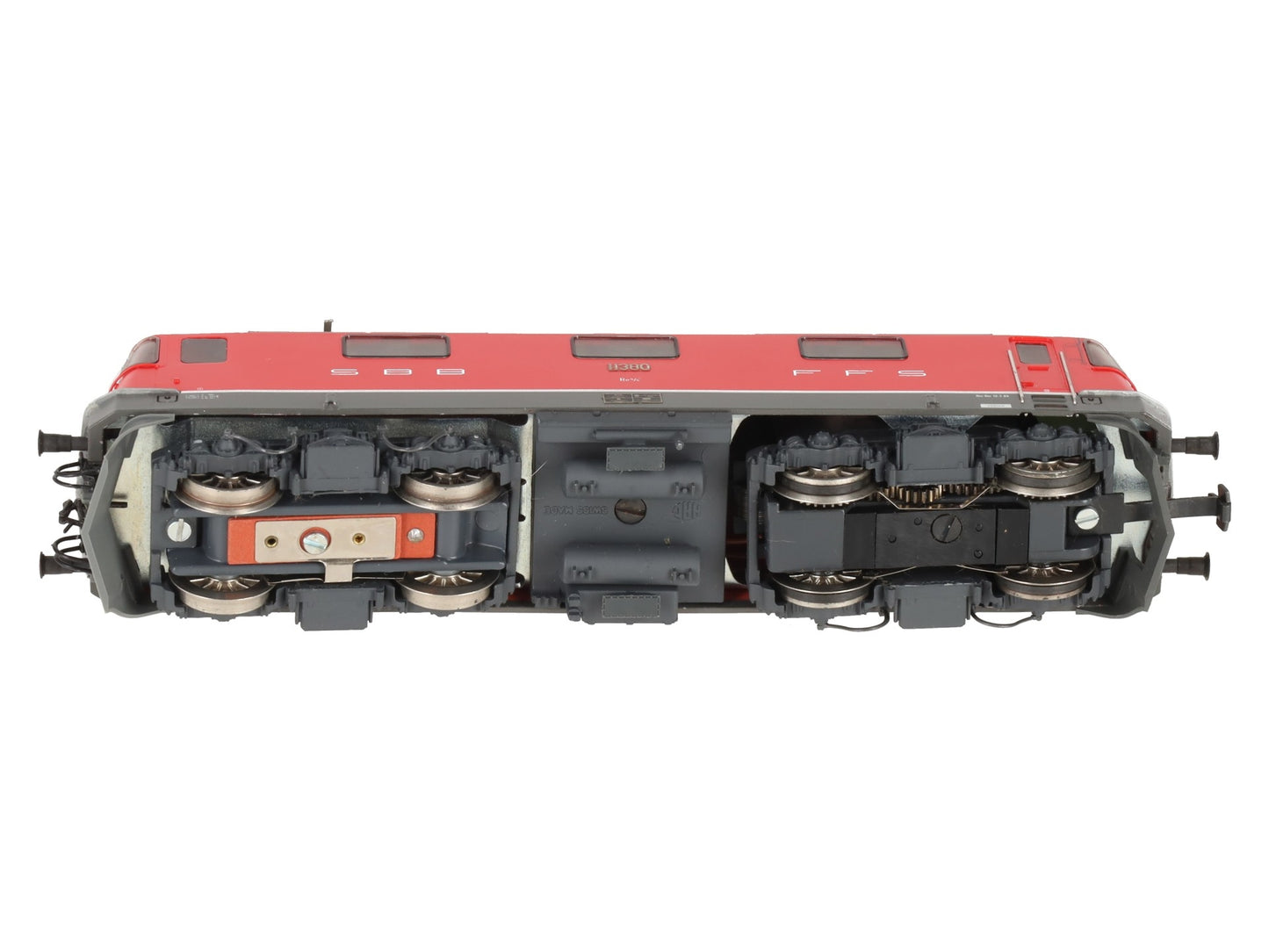 HAG 166 HO SBB rot Re 4/4 " Electric Locomotive #11196 LN/Box