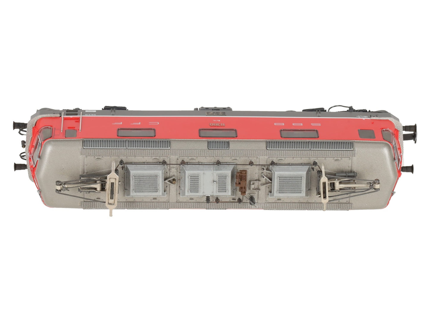 HAG 166 HO SBB rot Re 4/4 " Electric Locomotive #11196 LN/Box