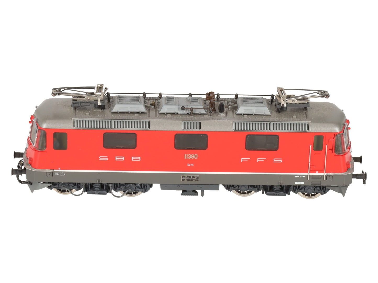 HAG 166 HO SBB rot Re 4/4 " Electric Locomotive #11196 LN/Box
