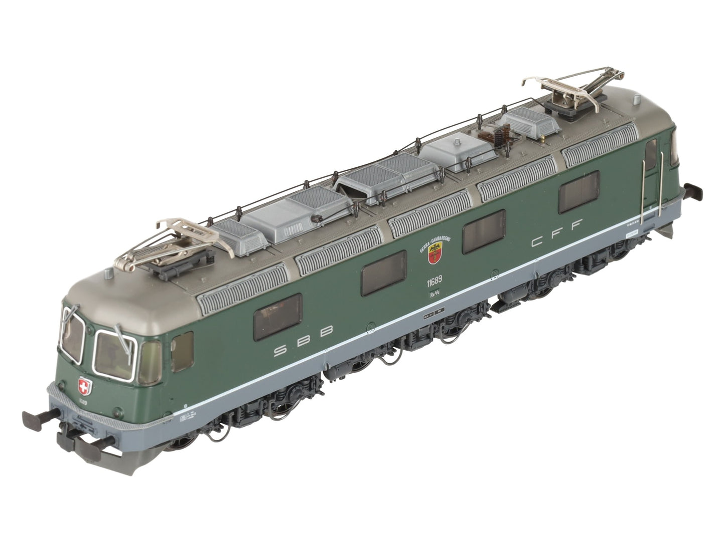 HAG 206 HO Scale SBB Re 6/6 Electric Locomotive #11689 EX/Box