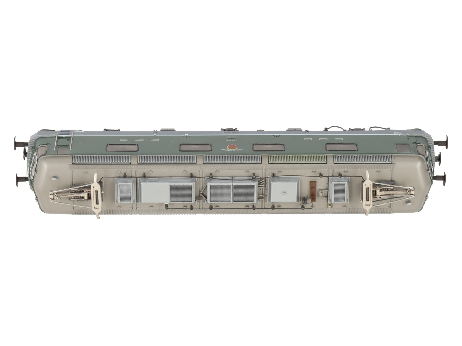 HAG 206 HO Scale SBB Re 6/6 Electric Locomotive #11689 EX/Box