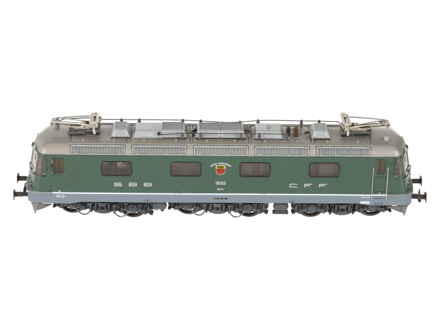 HAG 206 HO Scale SBB Re 6/6 Electric Locomotive #11689 EX/Box