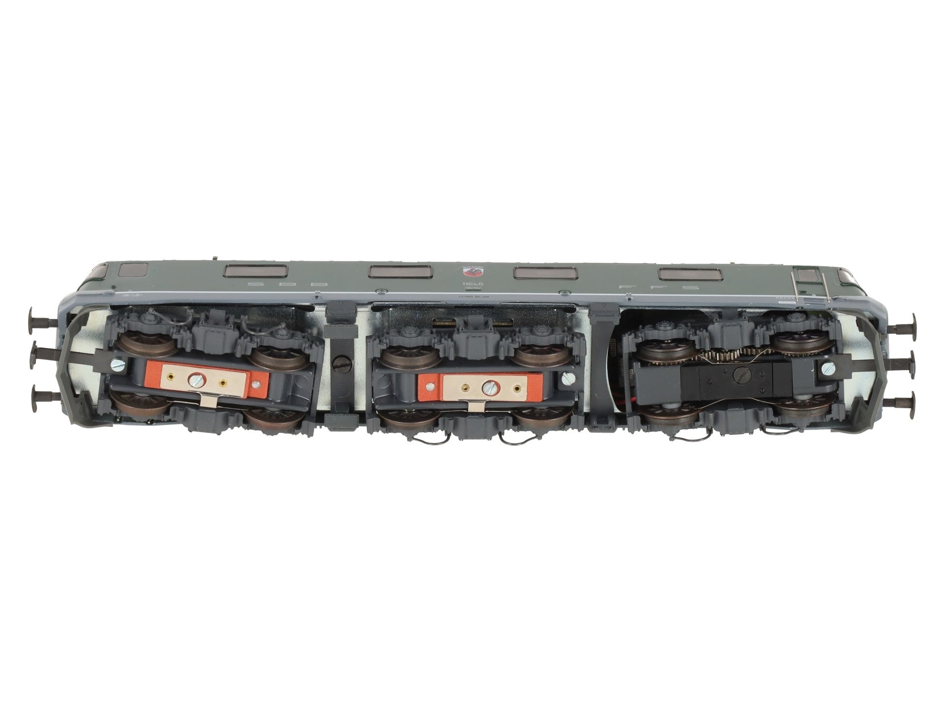 HAG 206 HO Scale SBB Re 6/6 Electric Locomotive #11646 EX/Box