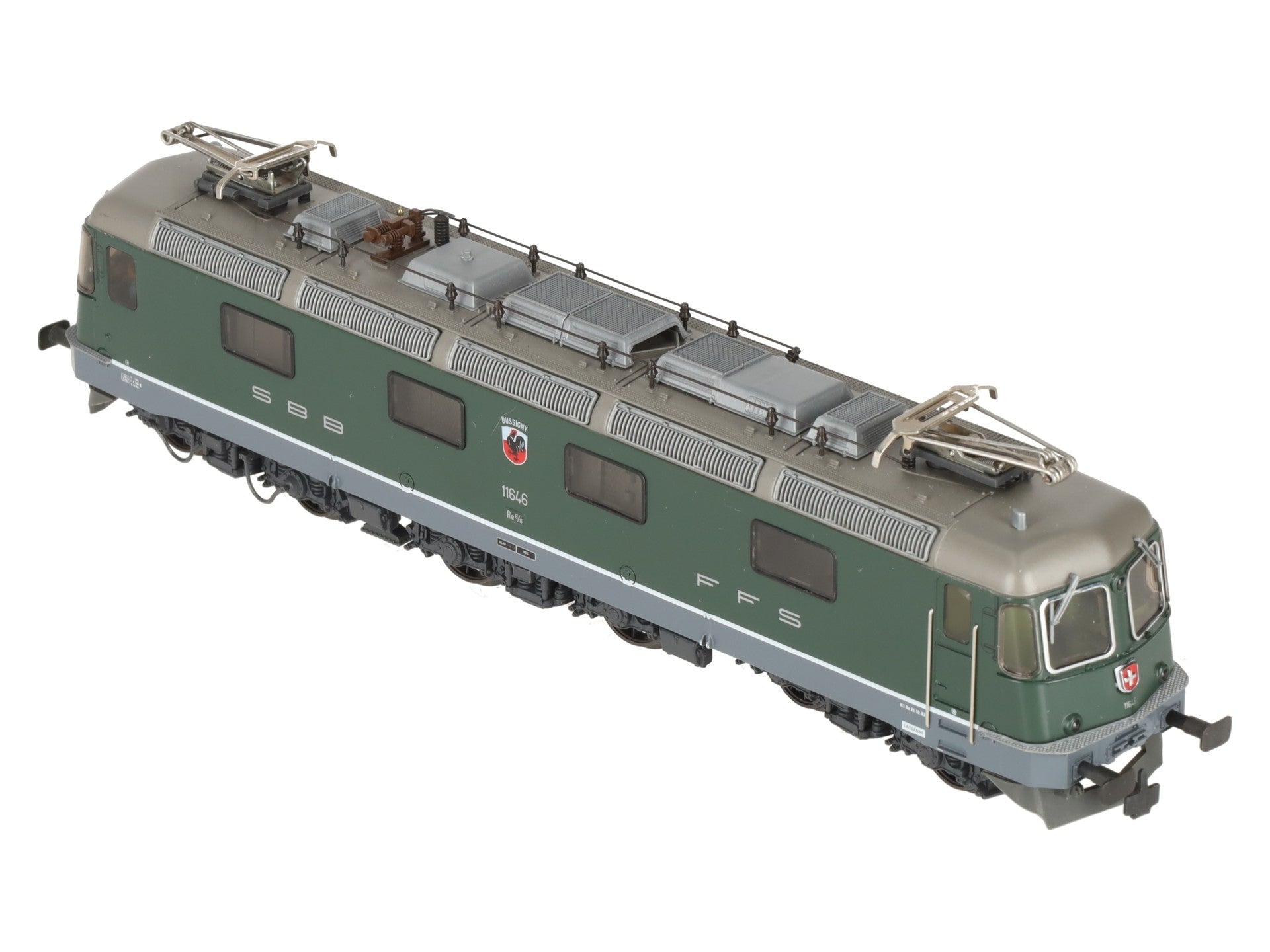 HAG 206 HO Scale SBB Re 6/6 Electric Locomotive #11646 EX/Box