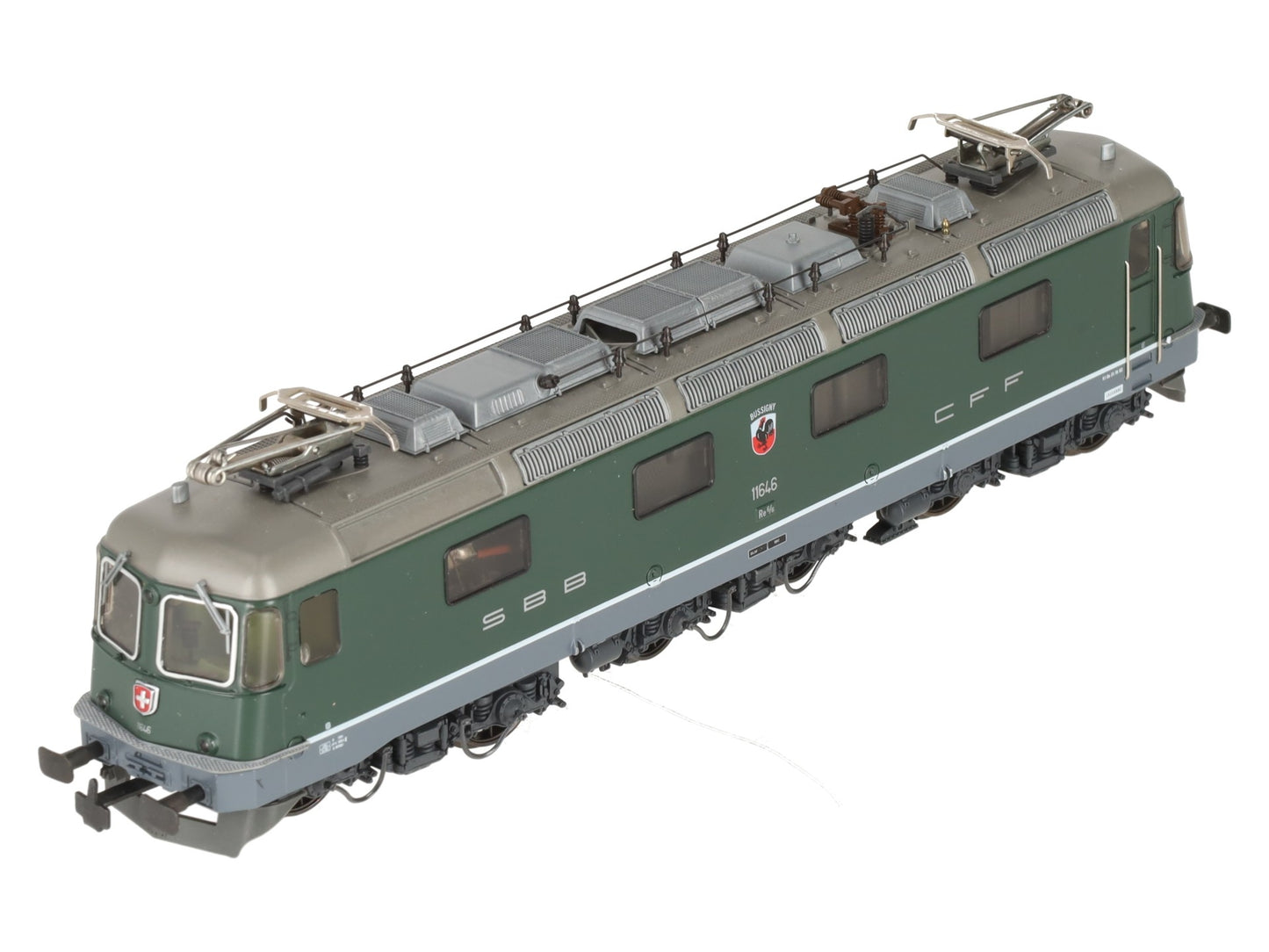 HAG 206 HO Scale SBB Re 6/6 Electric Locomotive #11646 EX/Box