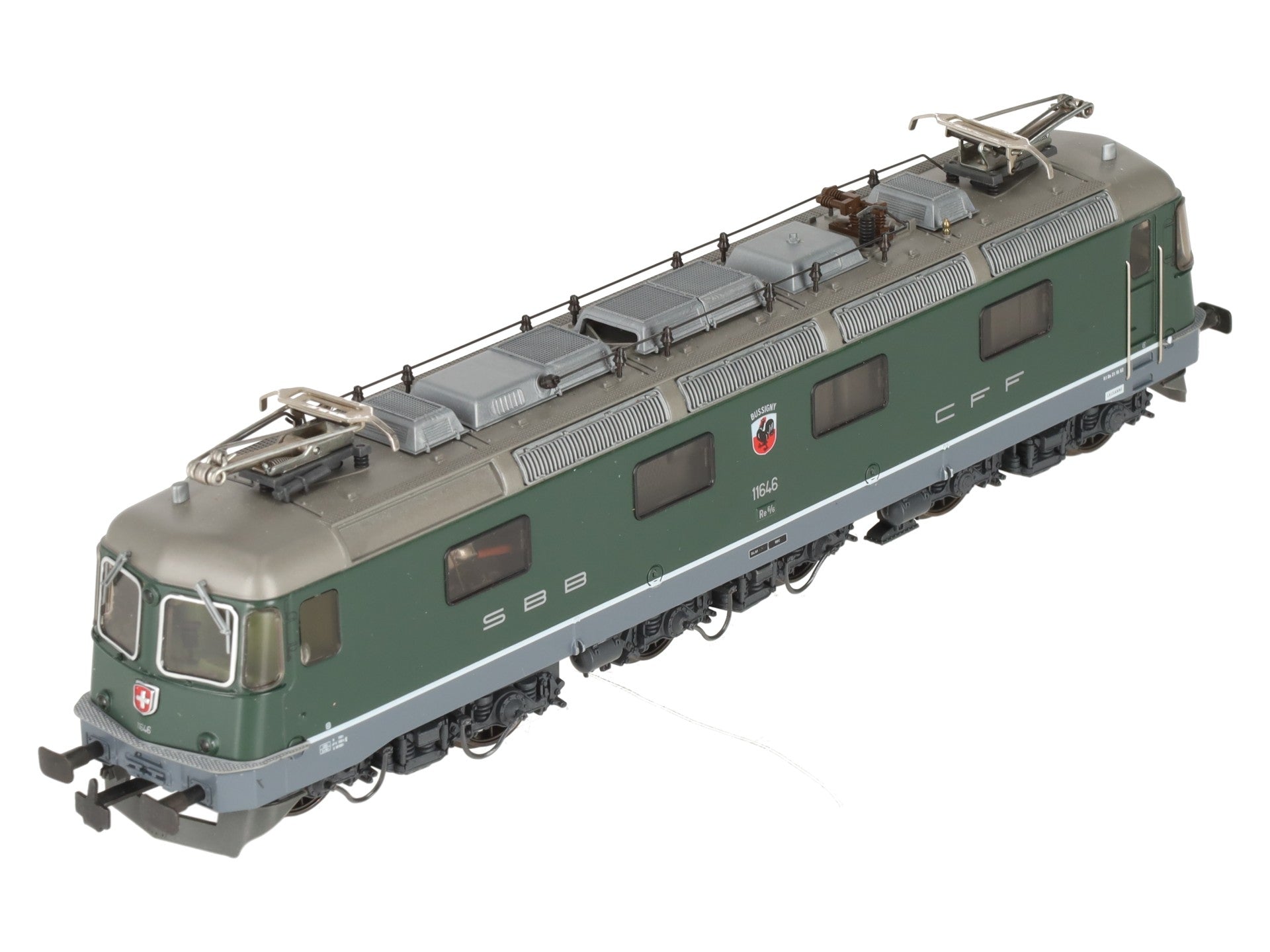 HAG 206 HO Scale SBB Re 6/6 Electric Locomotive #11646 EX/Box