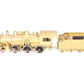 Pacific Fast Mail HO BRASS B&M B-15 2-6-0 Steam Locomotive & Tender -Unpainted EX/Box