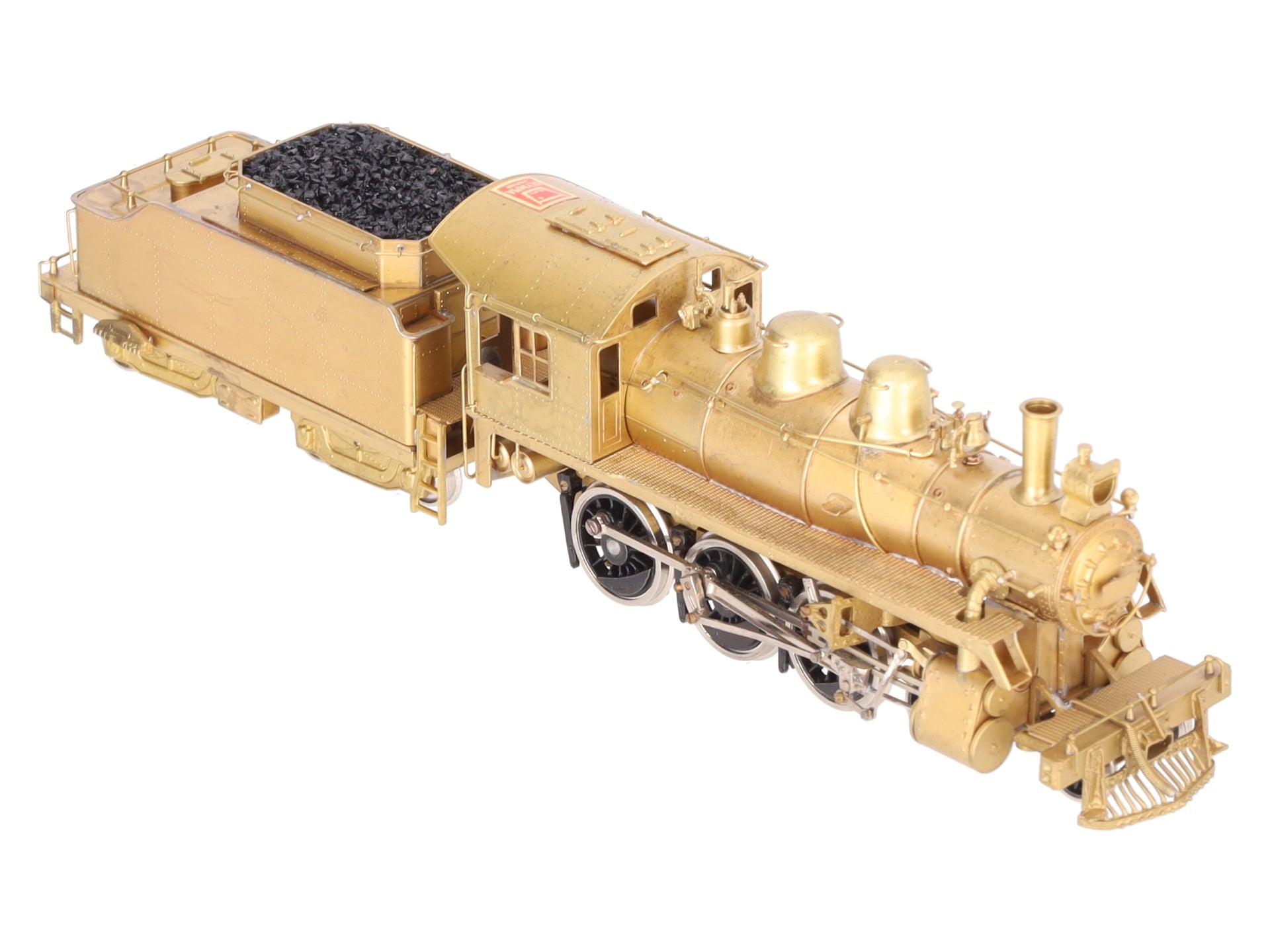 Olympia HO BRASS Canadian Pacific Class D-4g 4-6-0 Steam Locomotive - Unpainted EX/Box