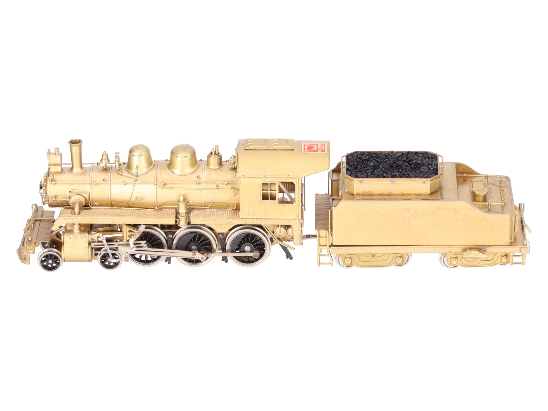 Olympia HO BRASS Canadian Pacific Class D-4g 4-6-0 Steam Locomotive - Unpainted EX/Box