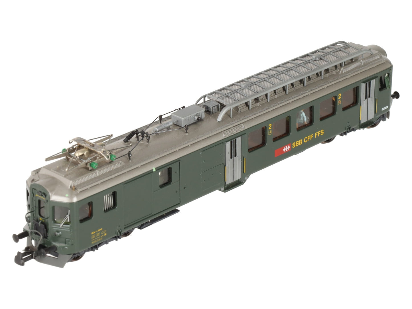 HAG 153 HO Scale BDe 4/4 SBB Swiss Electric Locomotive #1645 EX/Box