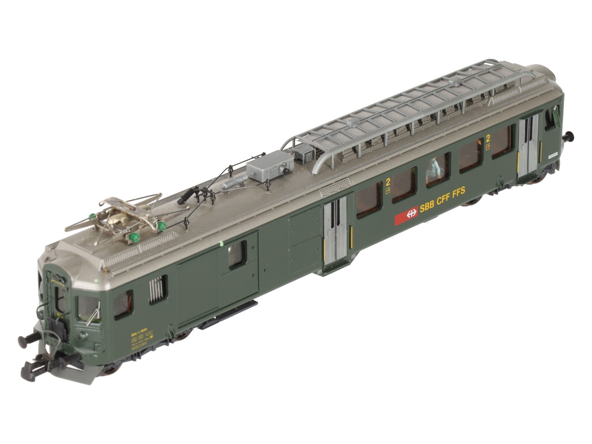 HAG 153 HO Scale BDe 4/4 SBB Swiss Electric Locomotive #1645 EX/Box