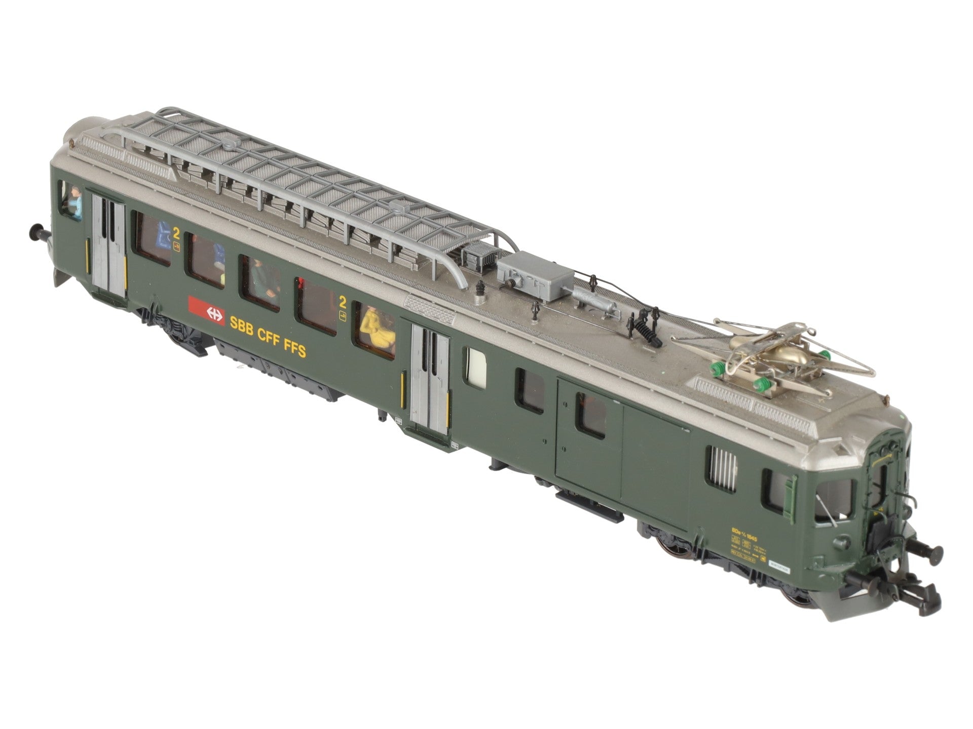 HAG 153 HO Scale BDe 4/4 SBB Swiss Electric Locomotive #1645 EX/Box