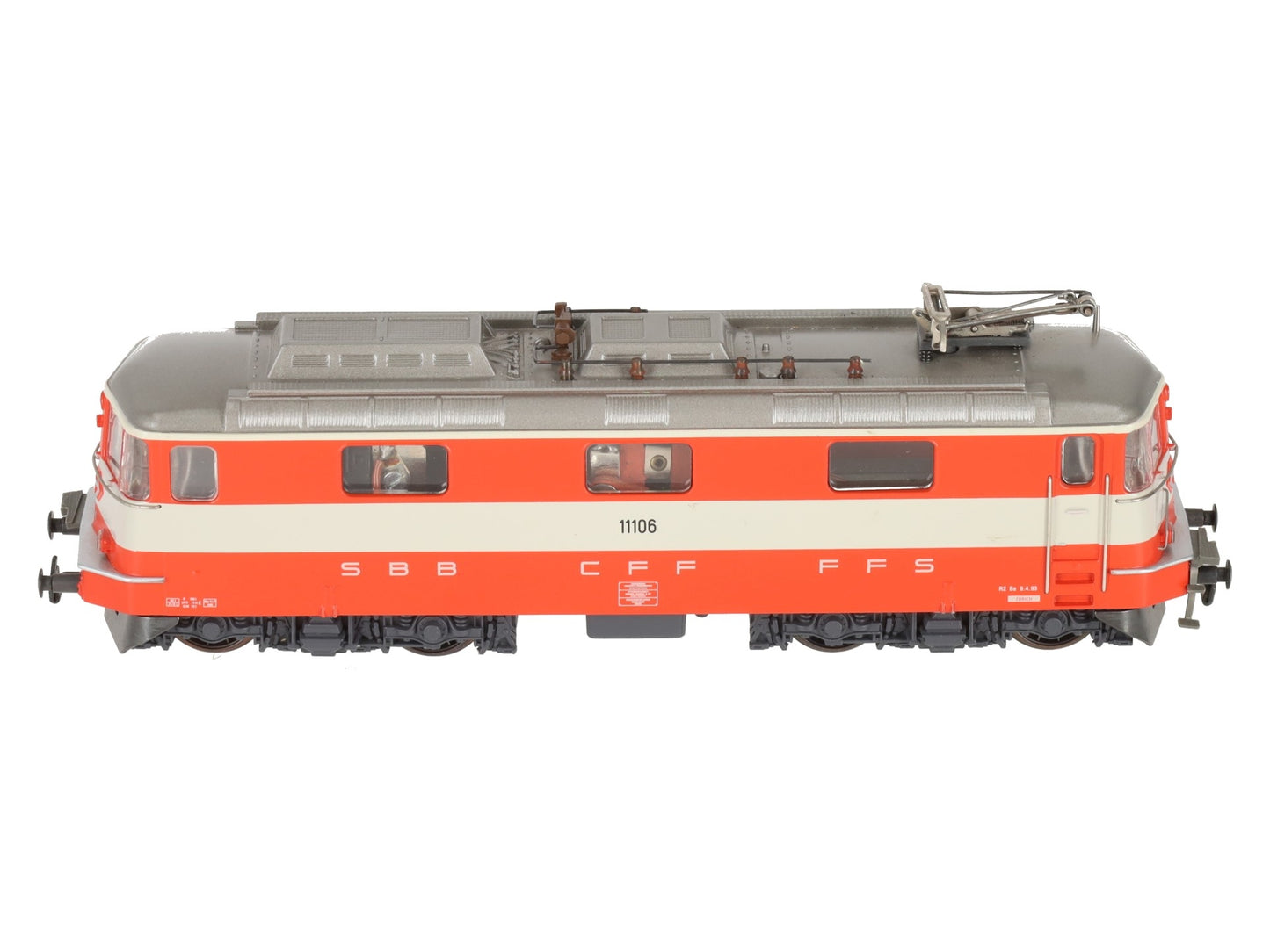 HAG 193 HO SBB Re 4/4" Swiss Express Electric Locomotive #11106 EX/Box