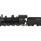 Bachmann 84901 HO Scale Undecorated 4-6-0 Steam Locomotive w/DCC Sound EX/Box