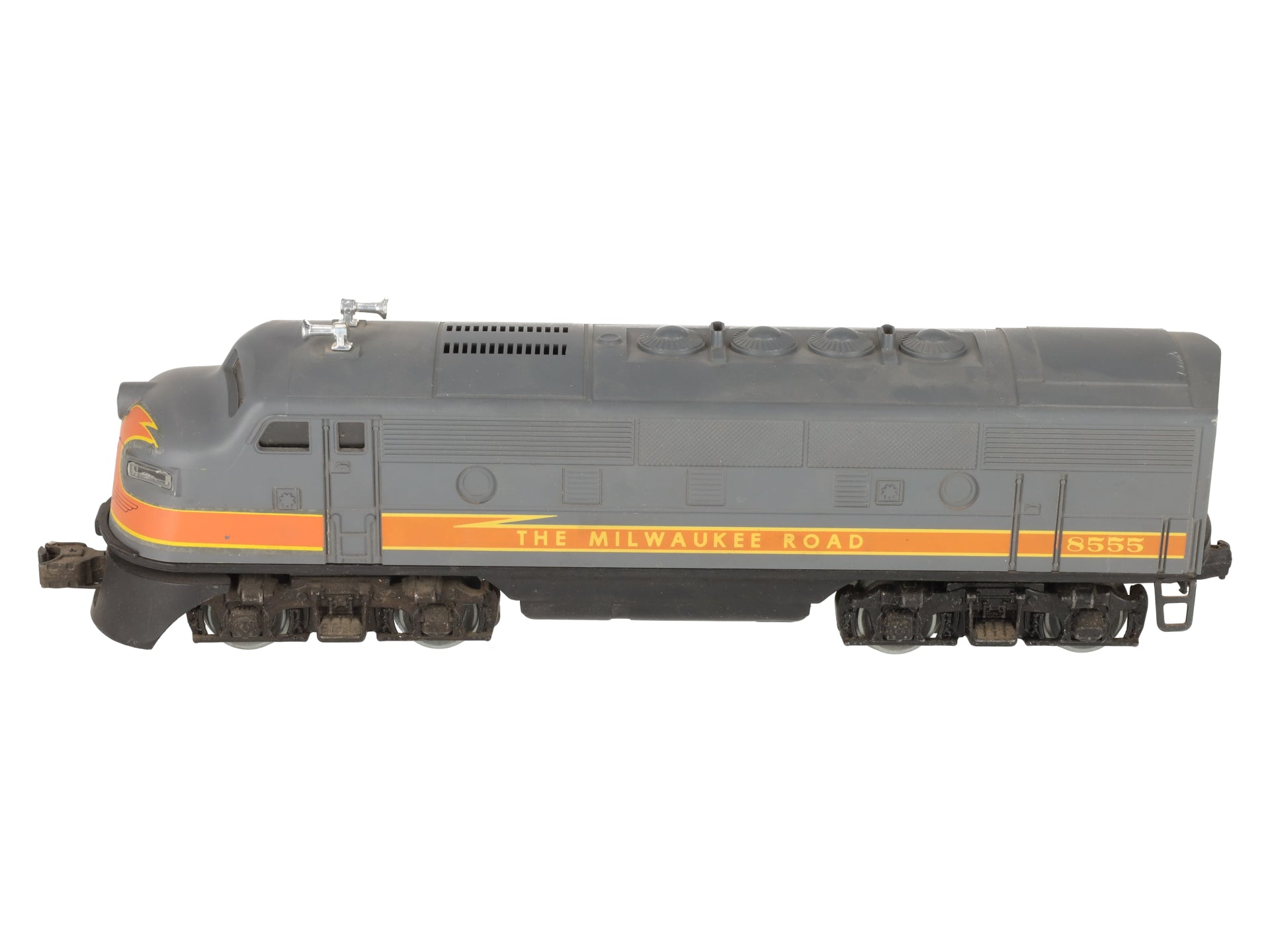 Lionel 6-8555 O Gauge Milwaukee Road F-3 Powered A Unit Diesel Locomotive VG/Box